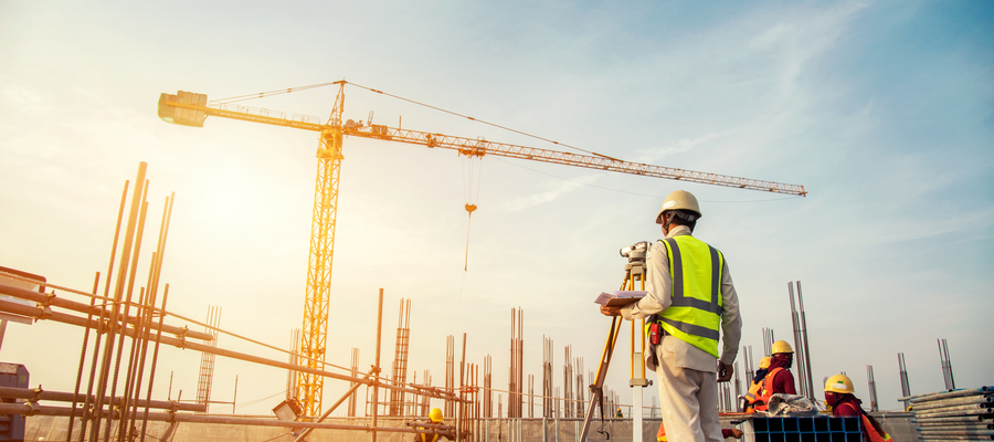 Image of work men on a site